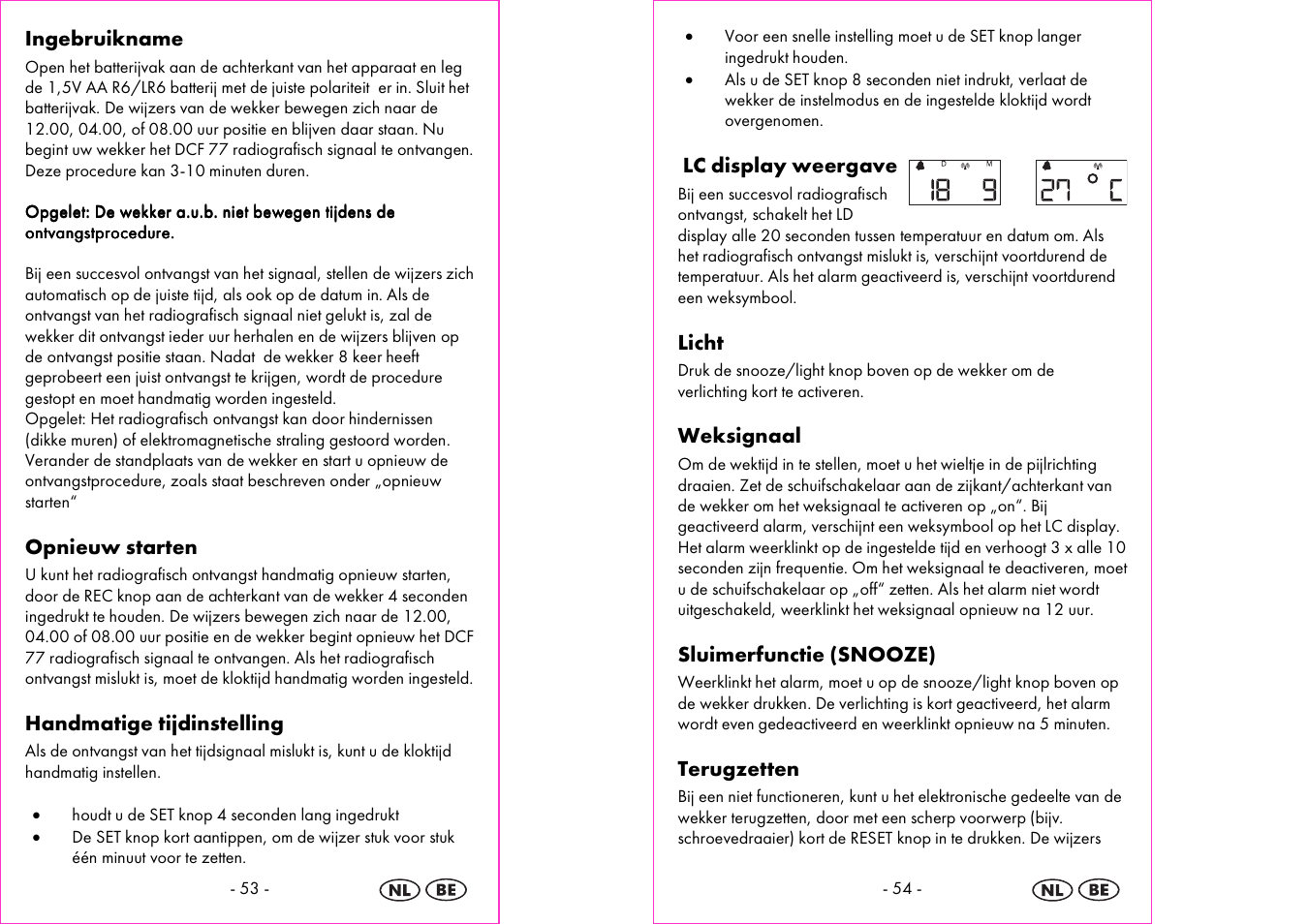 Silvercrest 4-LD3905 User Manual | Page 28 / 36
