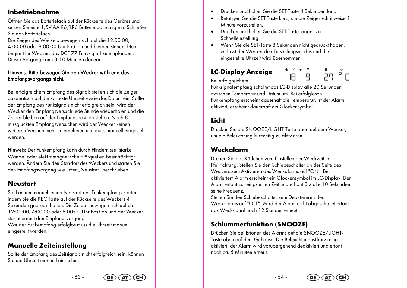 Silvercrest 4-LD3905 User Manual | Page 33 / 36