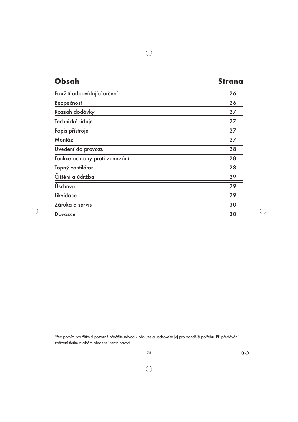Silvercrest SOR 2600 A1 User Manual | Page 27 / 44