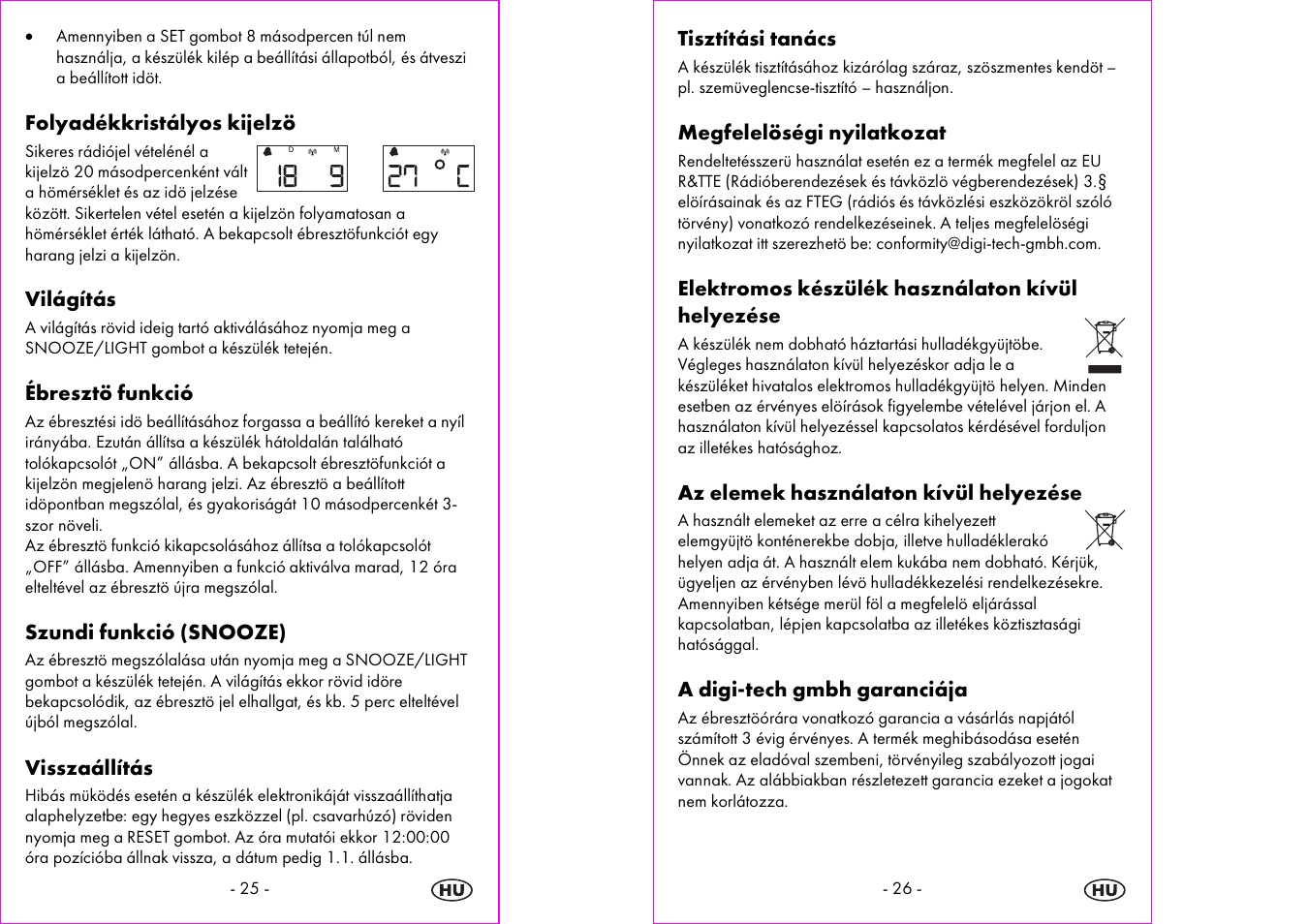 Silvercrest 4-LD3905 User Manual | Page 14 / 35