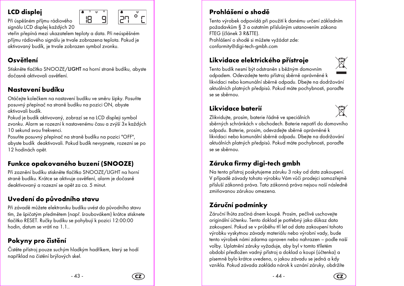Silvercrest 4-LD3905 User Manual | Page 23 / 35