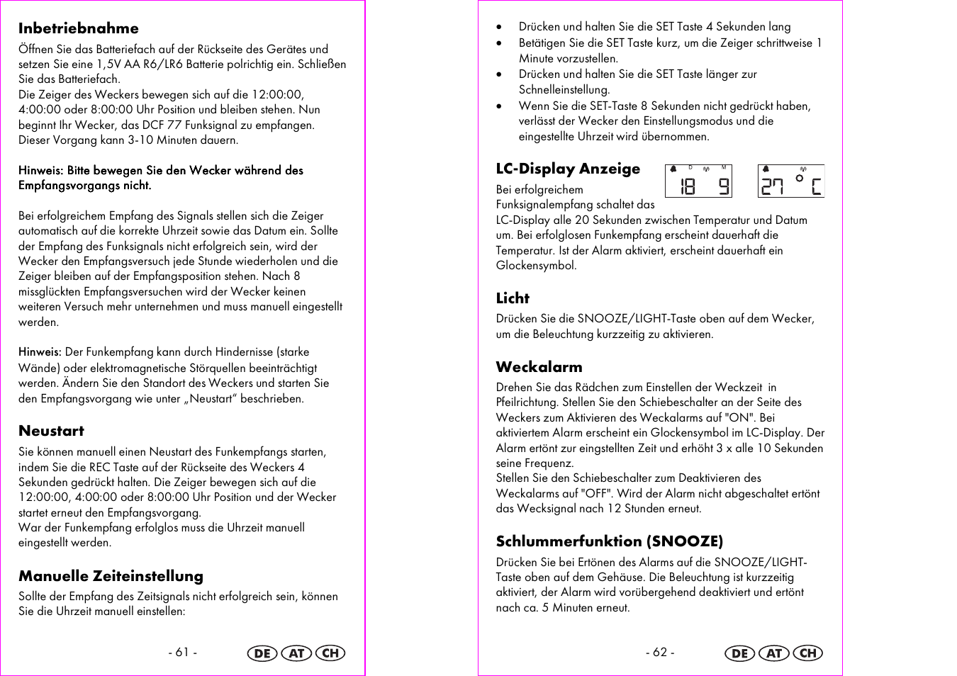 Silvercrest 4-LD3905 User Manual | Page 32 / 35