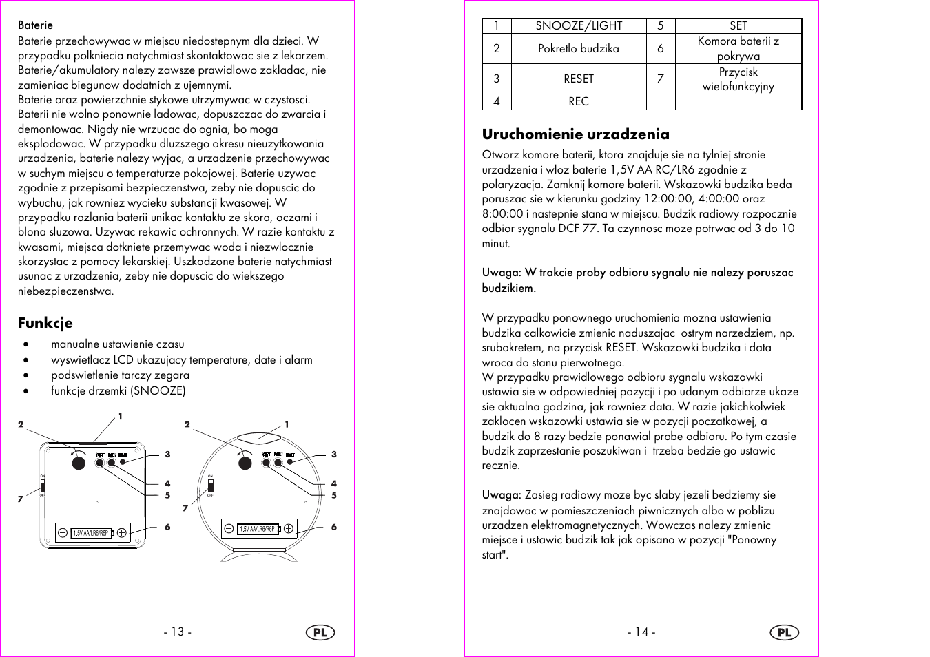 Silvercrest 4-LD3905 User Manual | Page 8 / 35