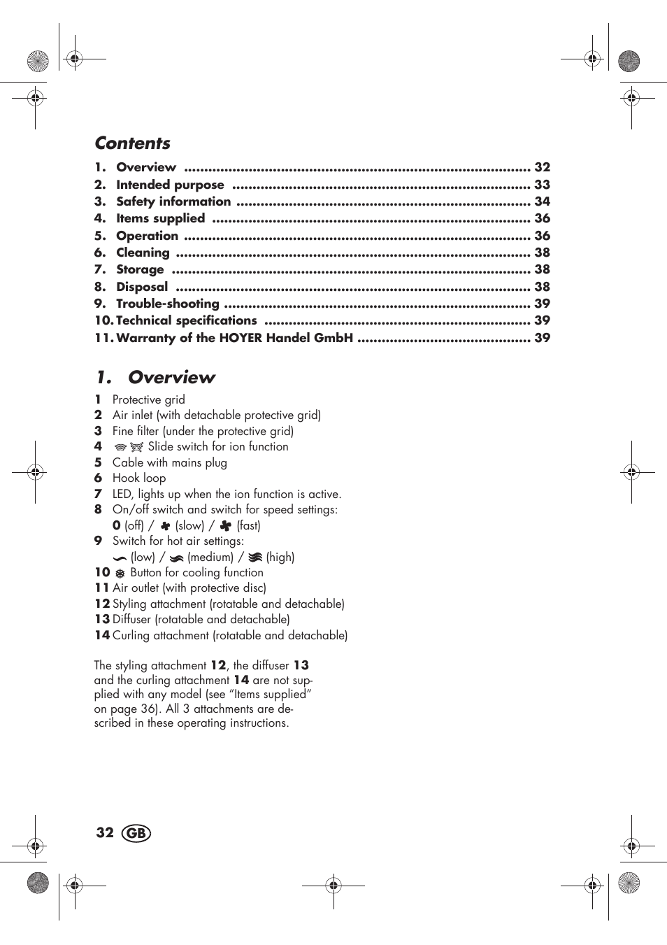 Silvercrest SHTR 2200 D2 User Manual | Page 34 / 46