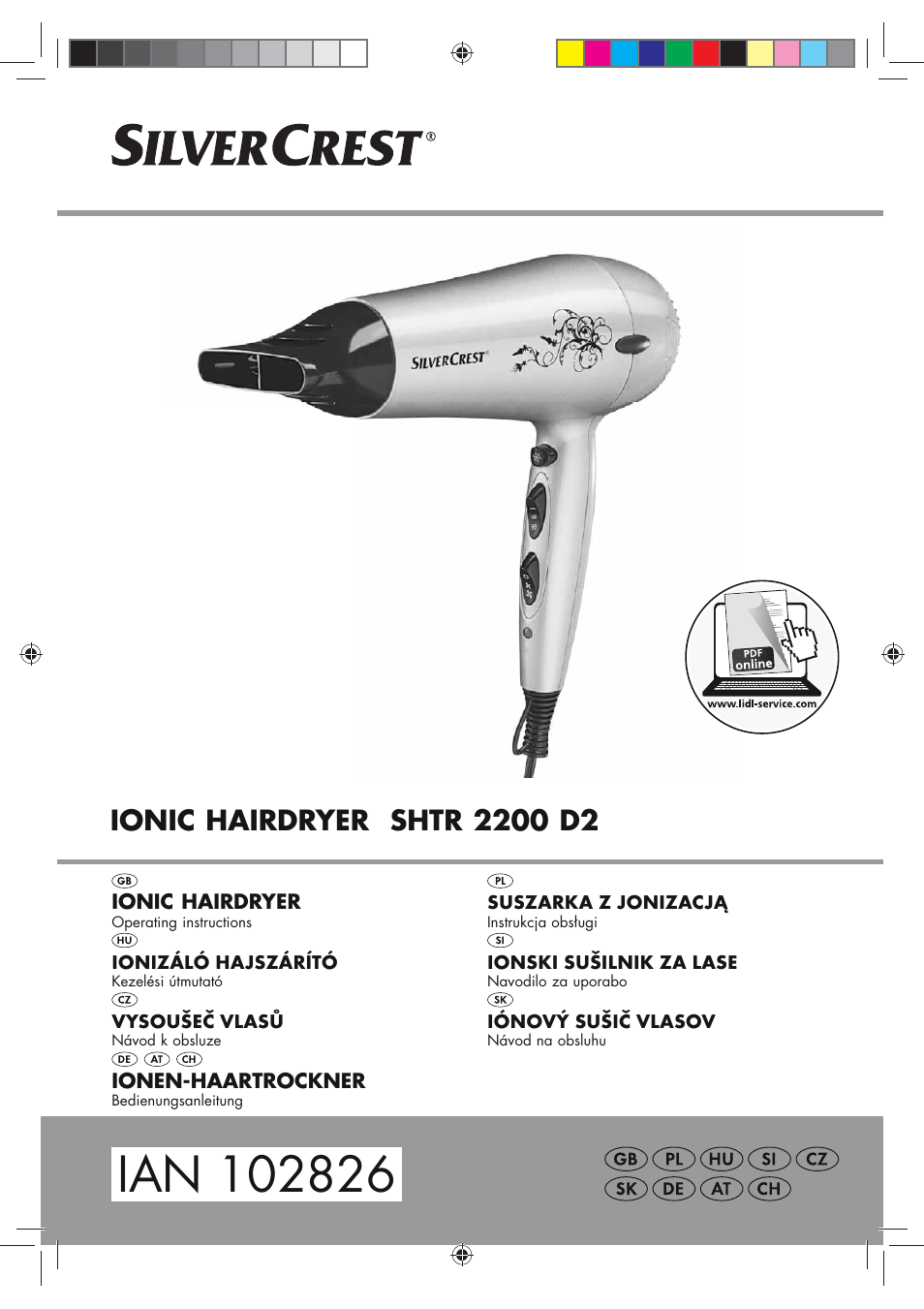 Silvercrest SHTR 2200 D2 User Manual | 78 pages