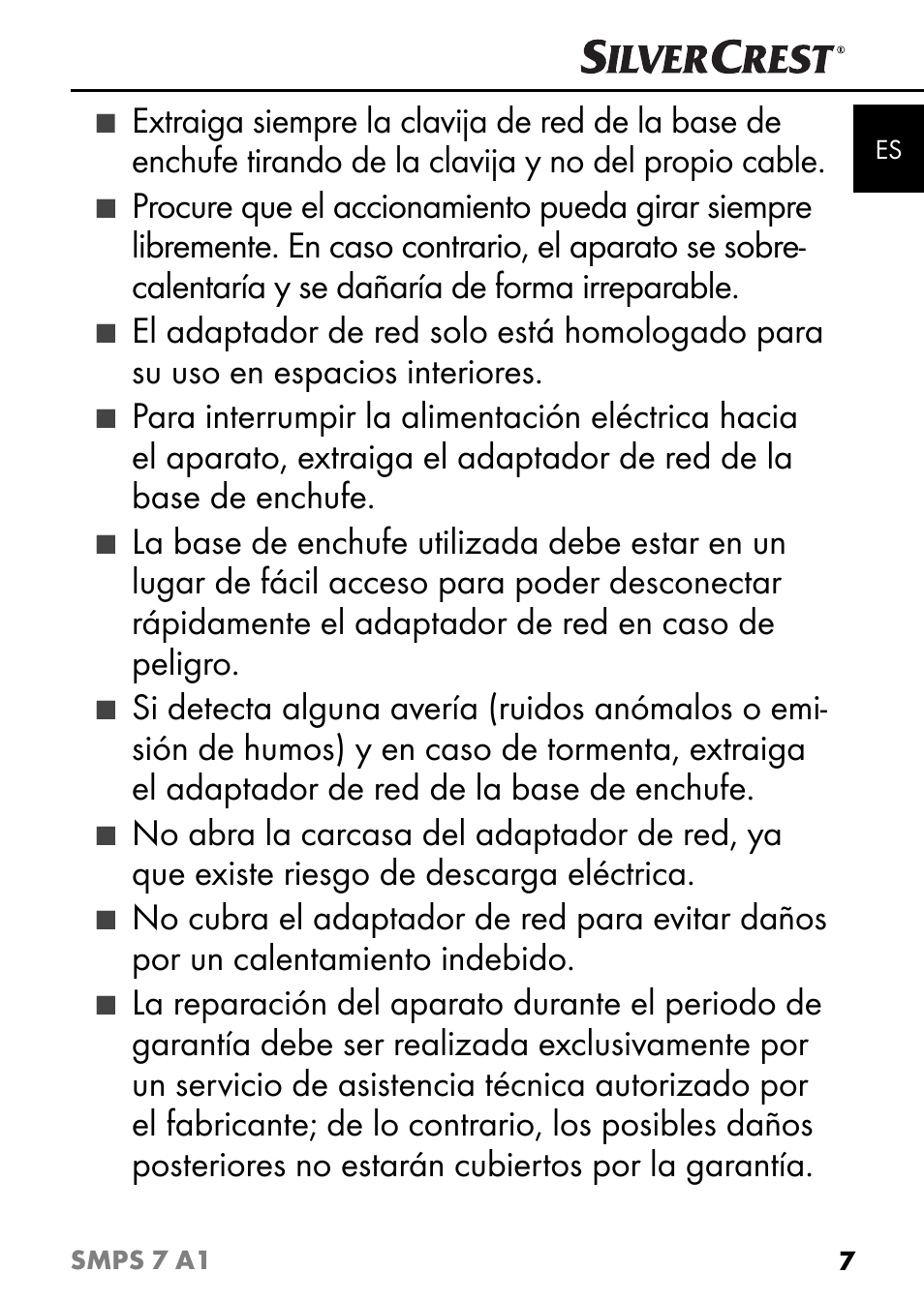 Silvercrest SMPS 7 A1 User Manual | Page 10 / 94