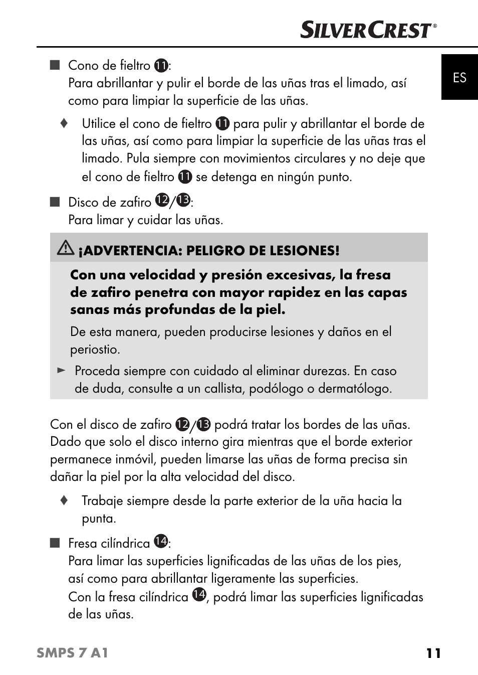 Silvercrest SMPS 7 A1 User Manual | Page 14 / 94