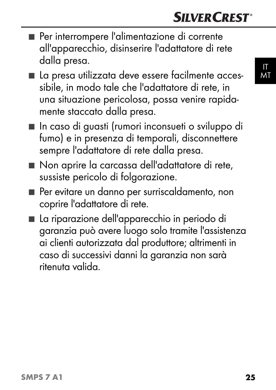 Silvercrest SMPS 7 A1 User Manual | Page 28 / 94