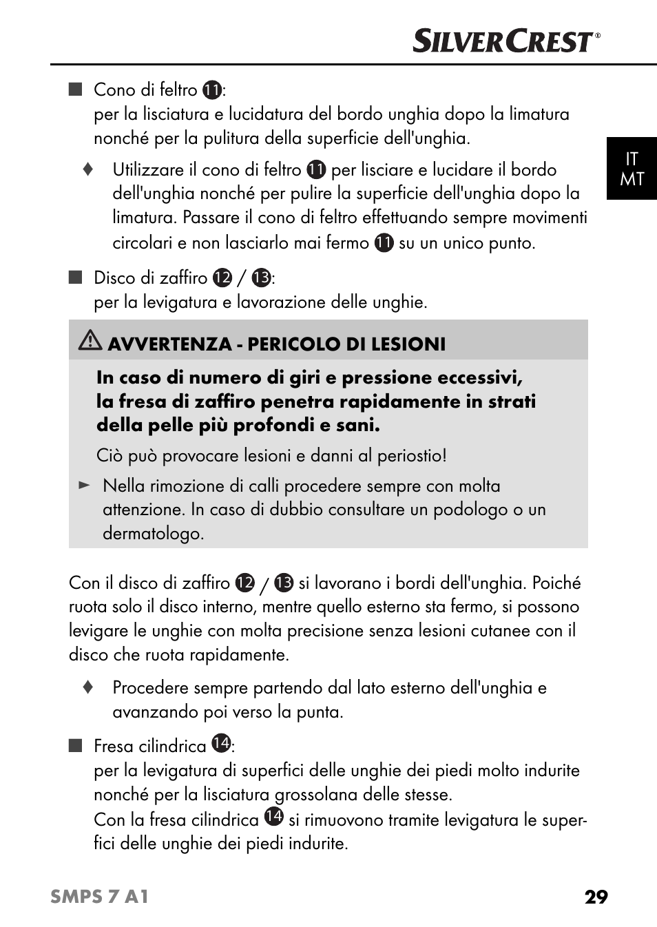 Silvercrest SMPS 7 A1 User Manual | Page 32 / 94