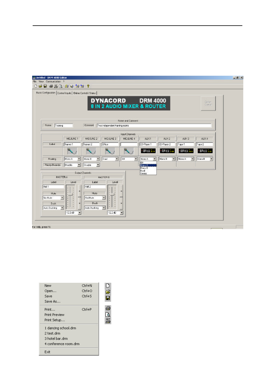 Dynacord DRM 4000 User Manual | Page 19 / 39