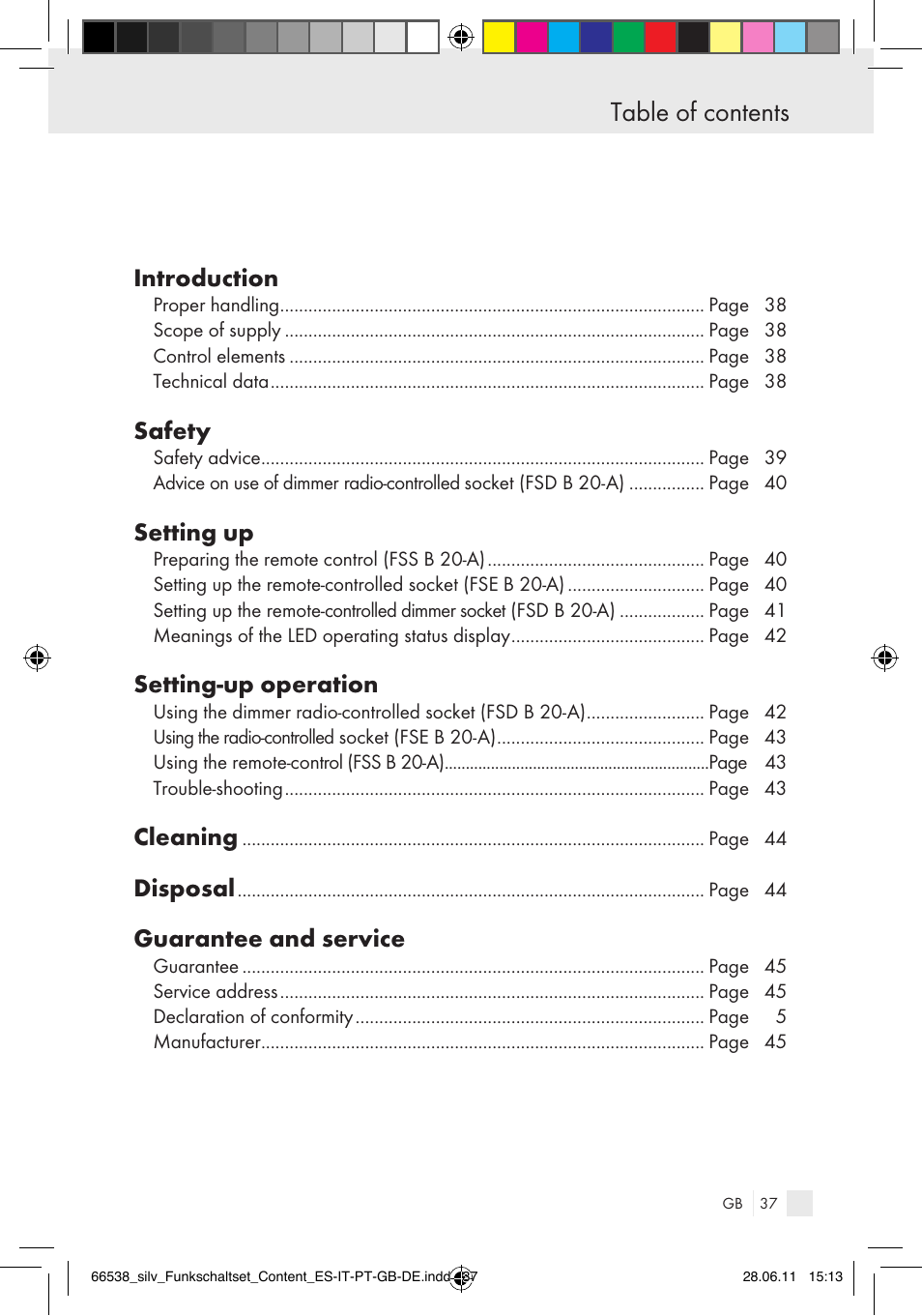 Silvercrest Electrical Sockets User Manual | Page 33 / 52