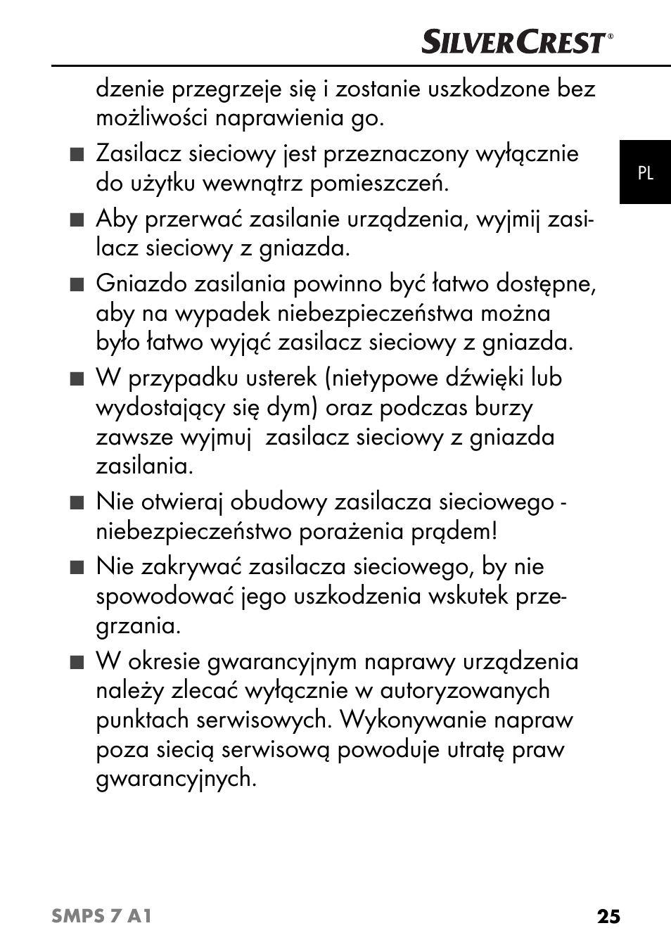 Silvercrest SMPS 7 A1 User Manual | Page 28 / 112