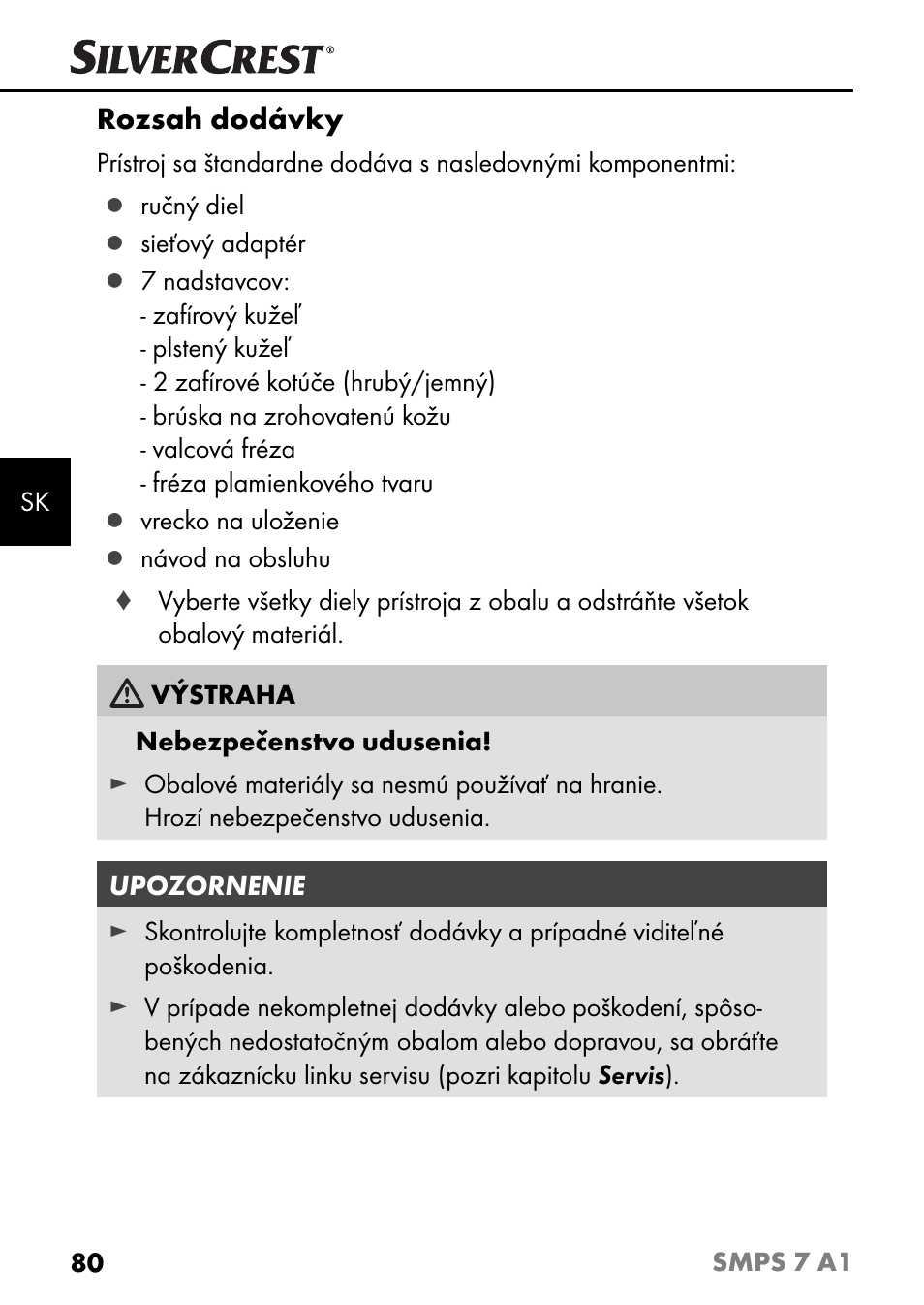 Silvercrest SMPS 7 A1 User Manual | Page 83 / 112