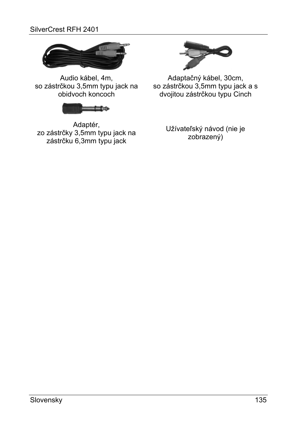 Silvercrest RFH 2401 User Manual | Page 137 / 183