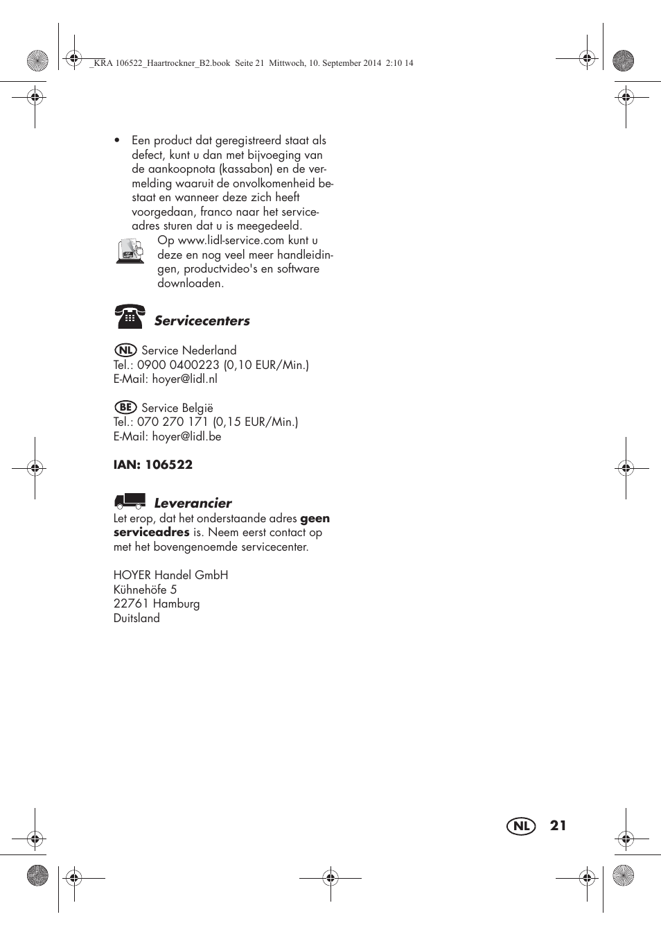 Silvercrest SHTR 2200 D3 User Manual | Page 23 / 46