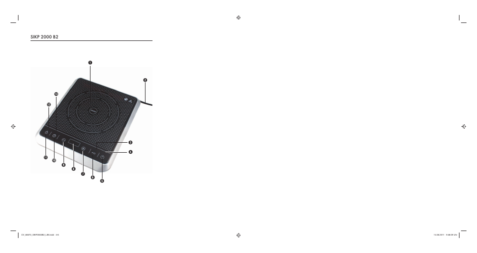 Silvercrest SIKP 2000 B2 User Manual | Page 2 / 81