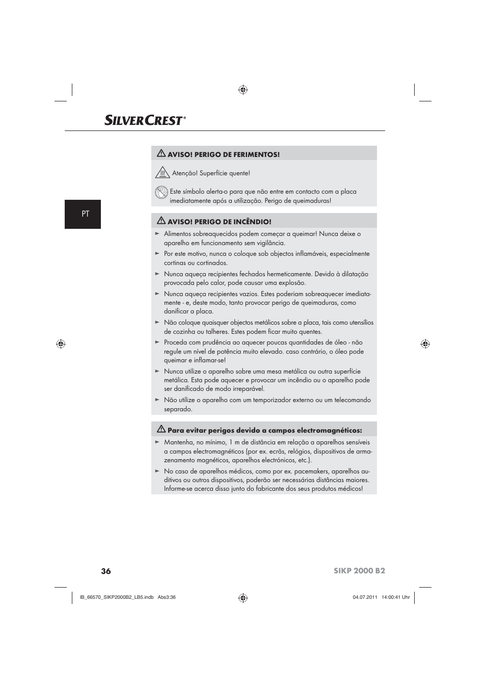 Silvercrest SIKP 2000 B2 User Manual | Page 38 / 81