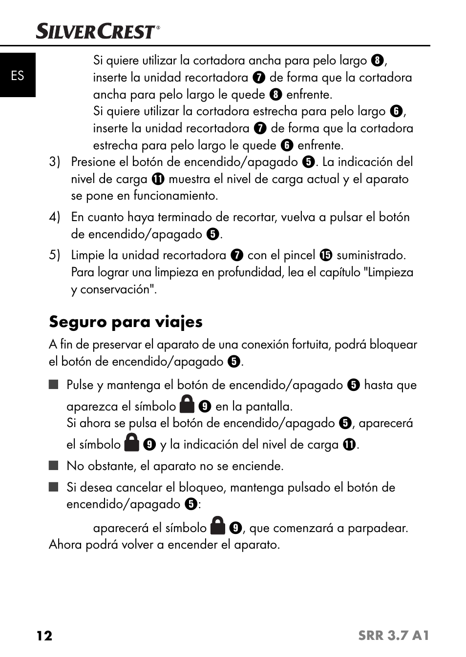 Seguro para viajes | Silvercrest SRR 3.7 A1 User Manual | Page 16 / 105