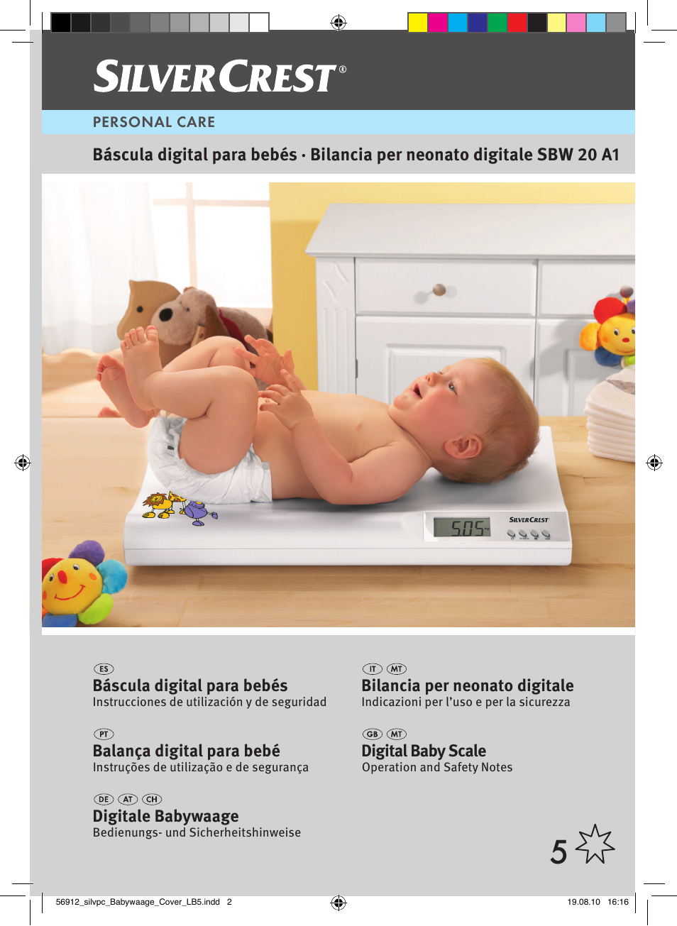 Silvercrest Digital Baby Scale User Manual | Page 2 / 6