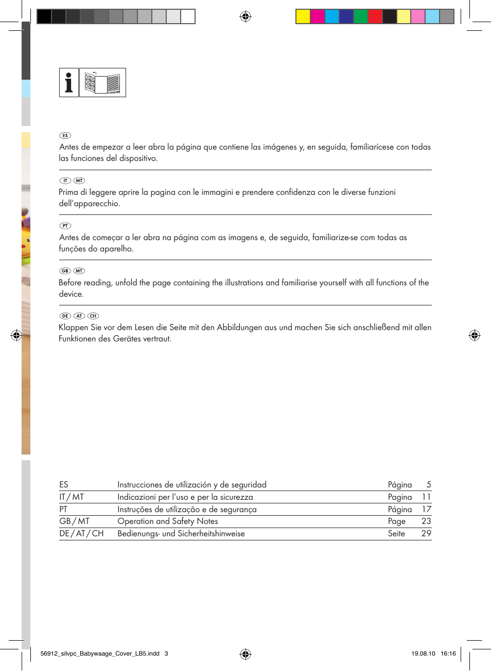 Silvercrest Digital Baby Scale User Manual | Page 3 / 6