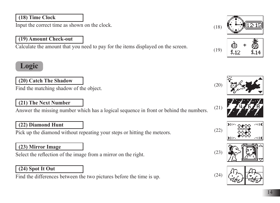 Logic | Silvercrest M574 User Manual | Page 17 / 33