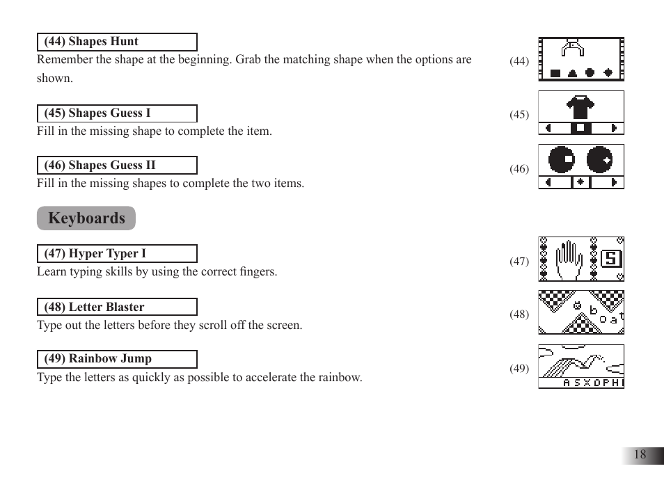 Keyboards | Silvercrest M574 User Manual | Page 21 / 33