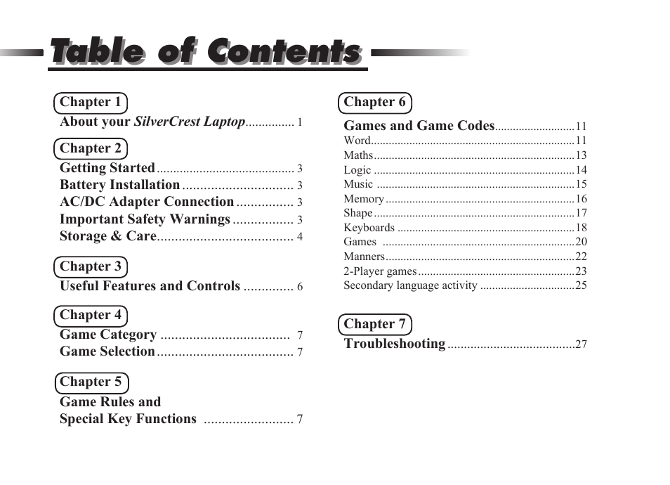 Silvercrest M574 User Manual | Page 3 / 33