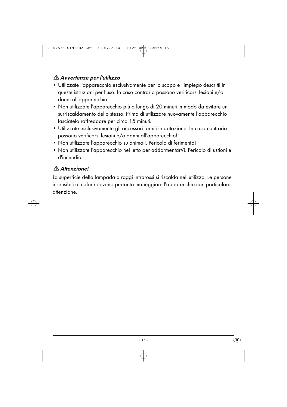Silvercrest SIM 13 B2 User Manual | Page 18 / 43