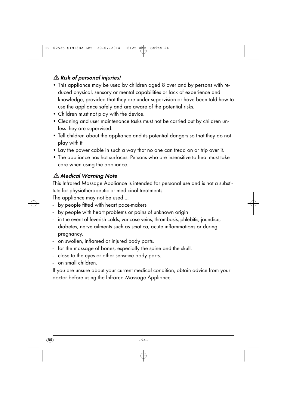 Silvercrest SIM 13 B2 User Manual | Page 27 / 43