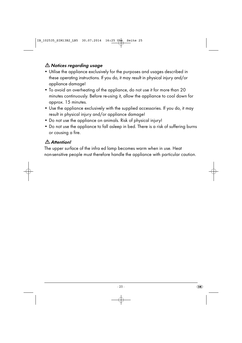 Silvercrest SIM 13 B2 User Manual | Page 28 / 43