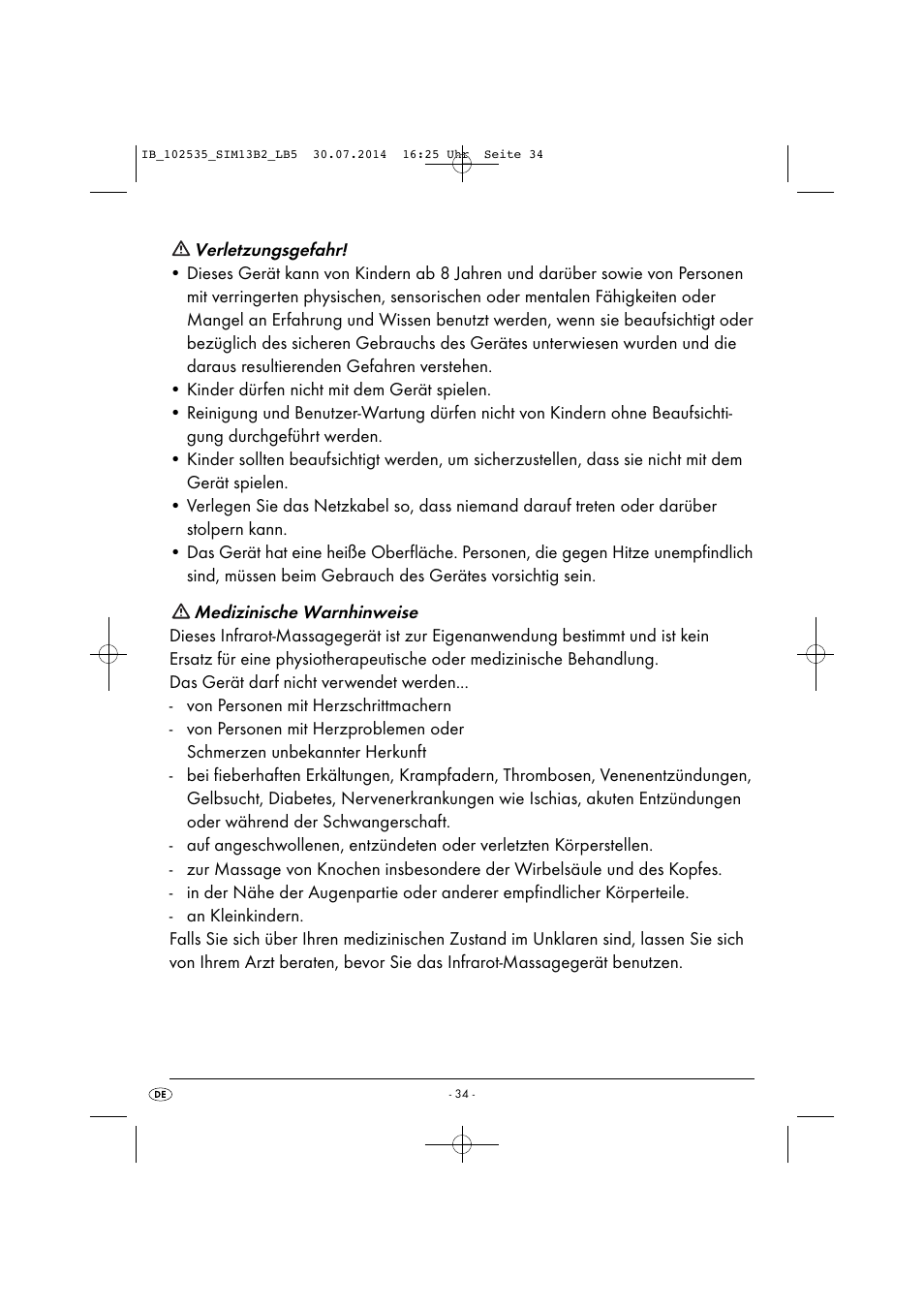 Silvercrest SIM 13 B2 User Manual | Page 37 / 43