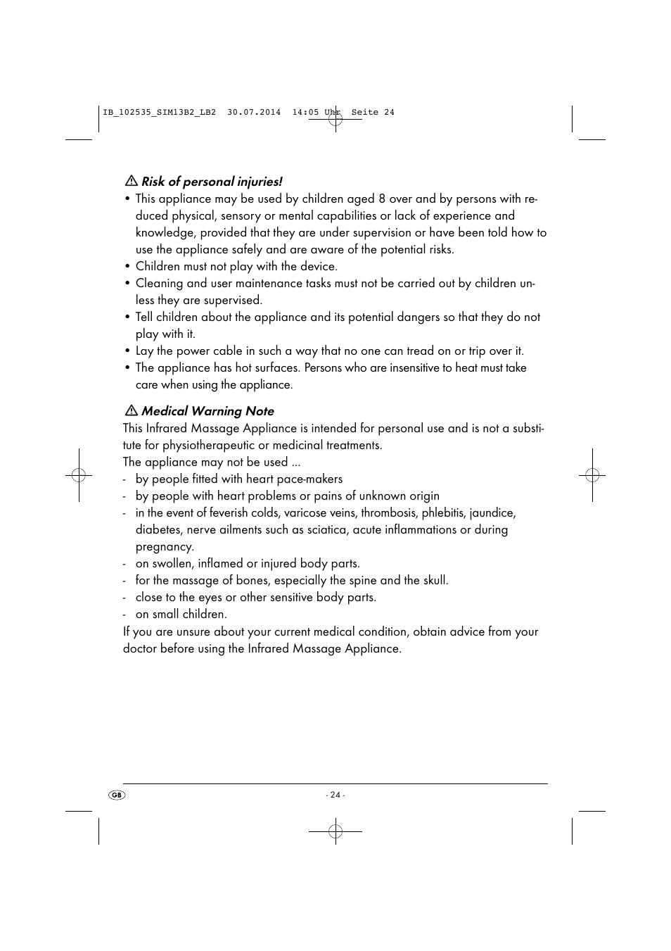 Silvercrest SIM 13 B2 User Manual | Page 27 / 33
