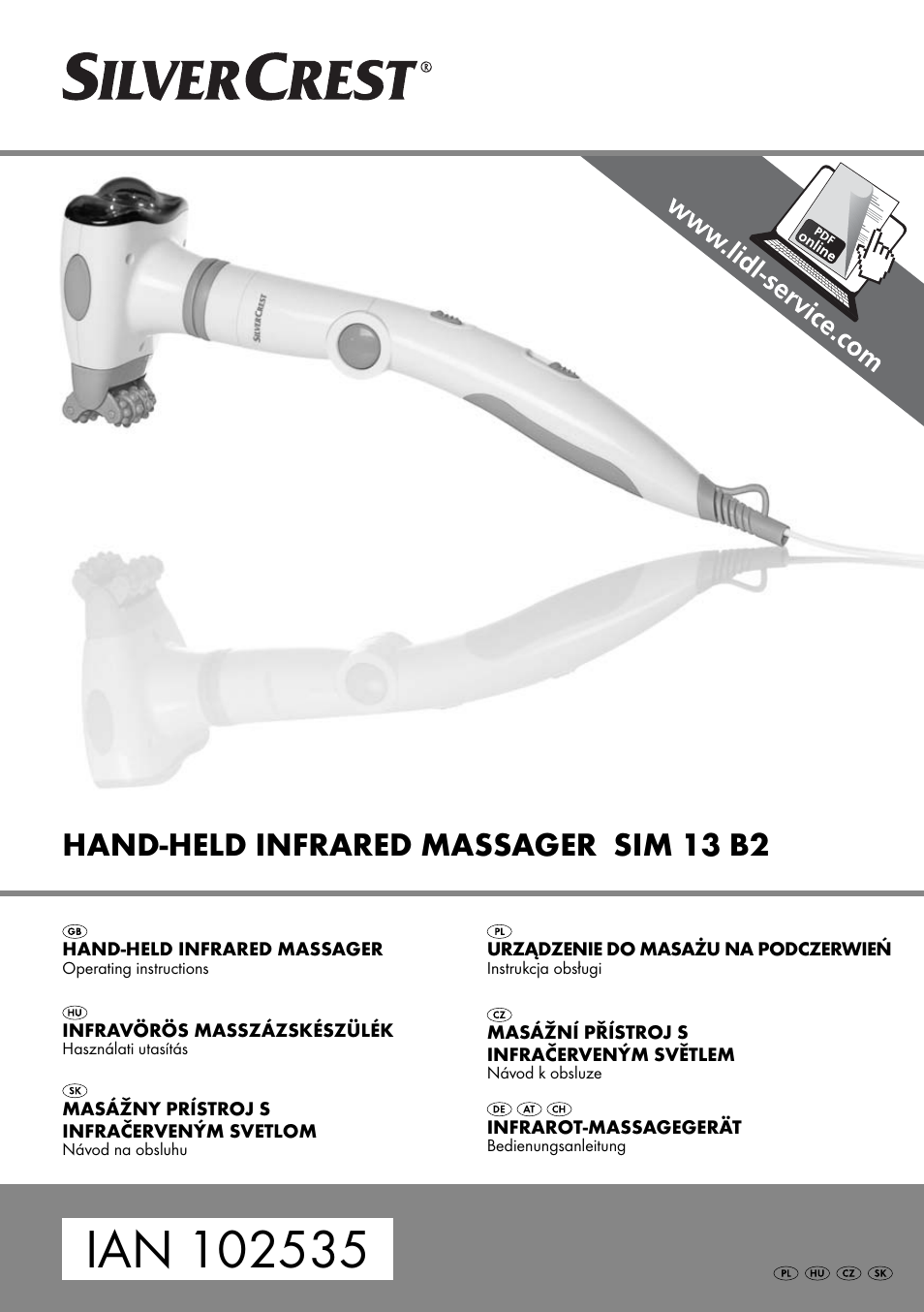Silvercrest SIM 13 B2 User Manual | 63 pages