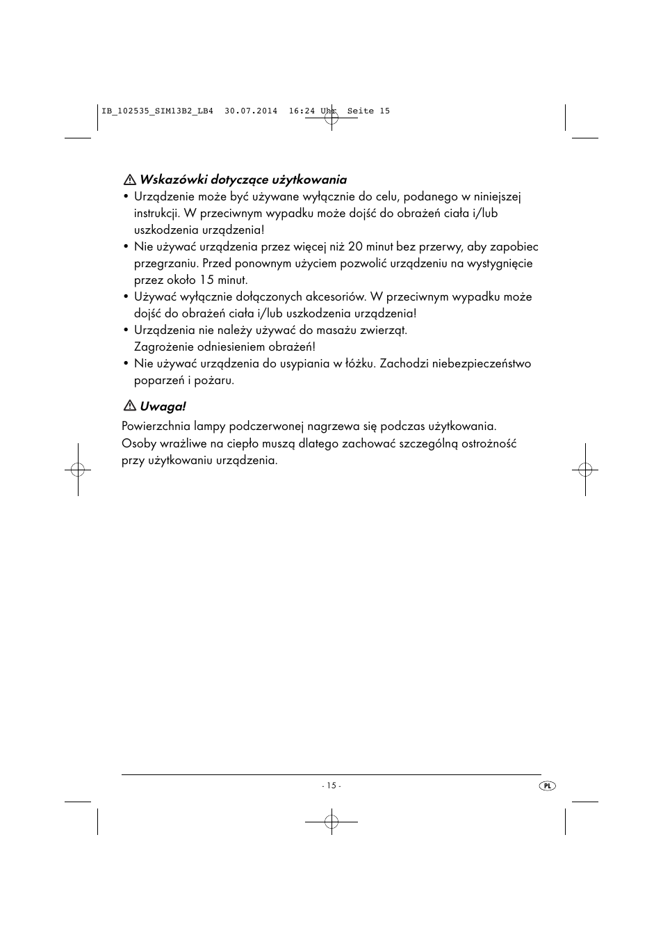 Silvercrest SIM 13 B2 User Manual | Page 18 / 63
