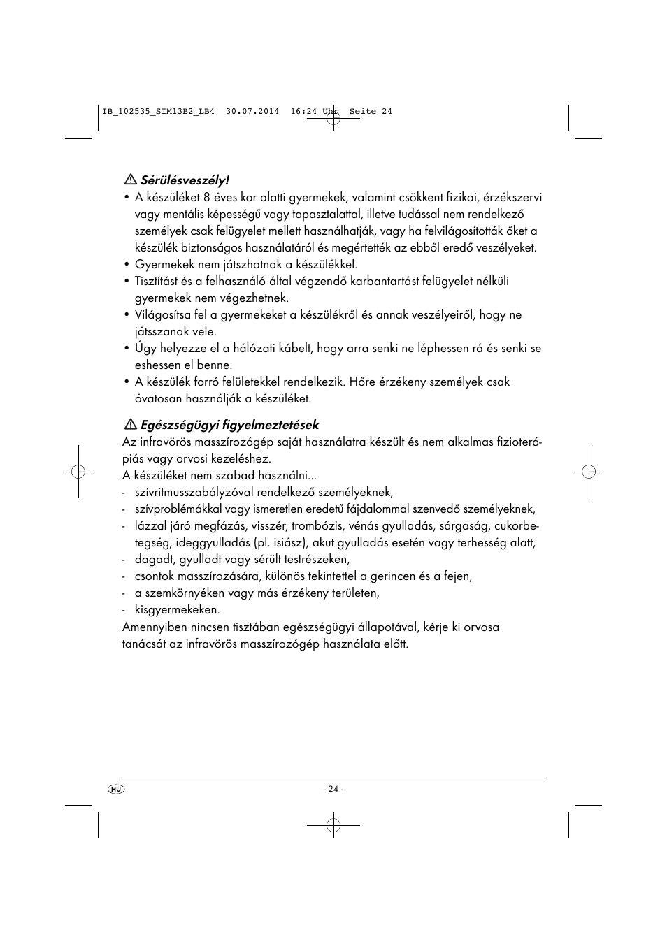 Silvercrest SIM 13 B2 User Manual | Page 27 / 63