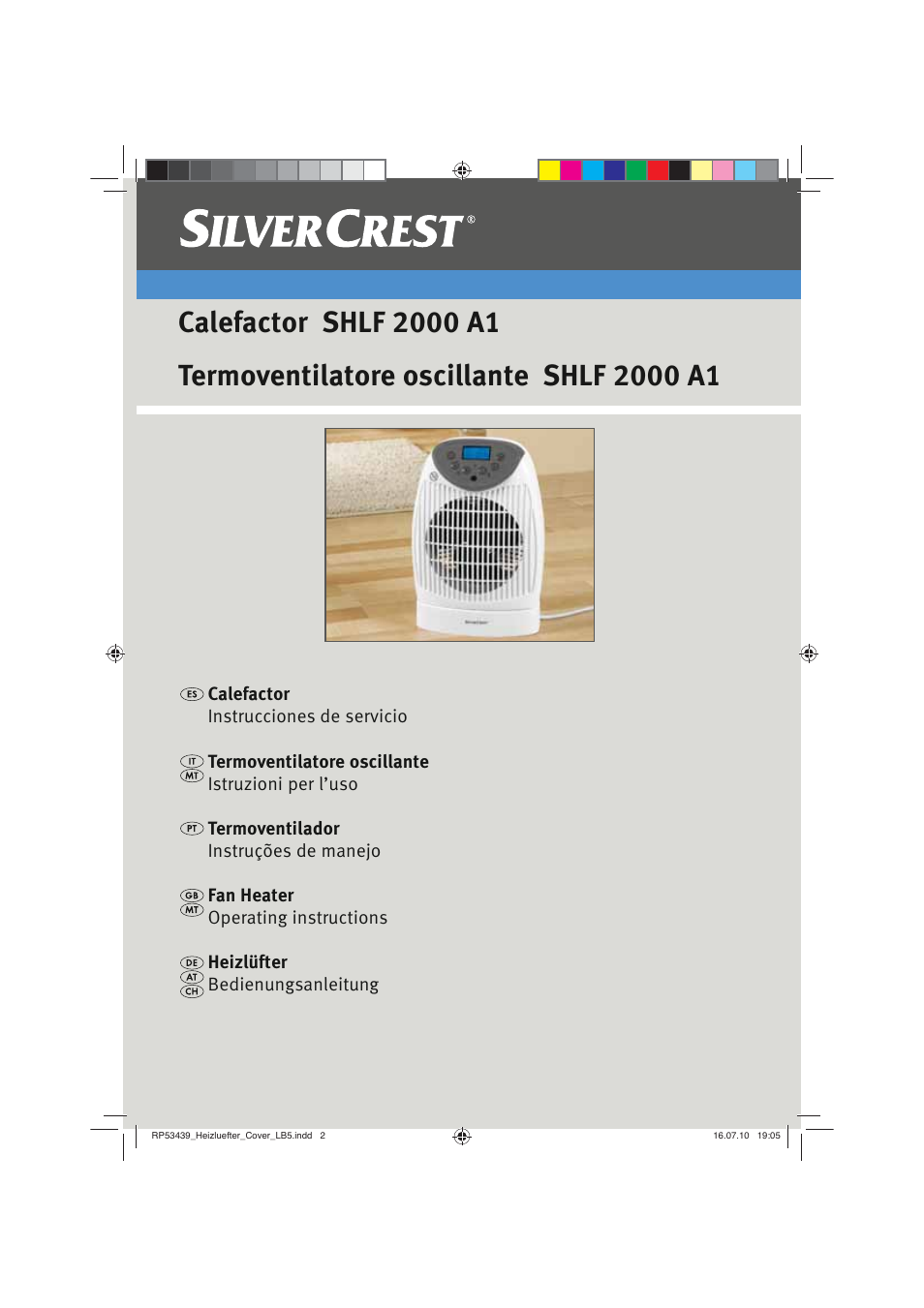 Silvercrest SHLF 2000 A1 User Manual | 58 pages