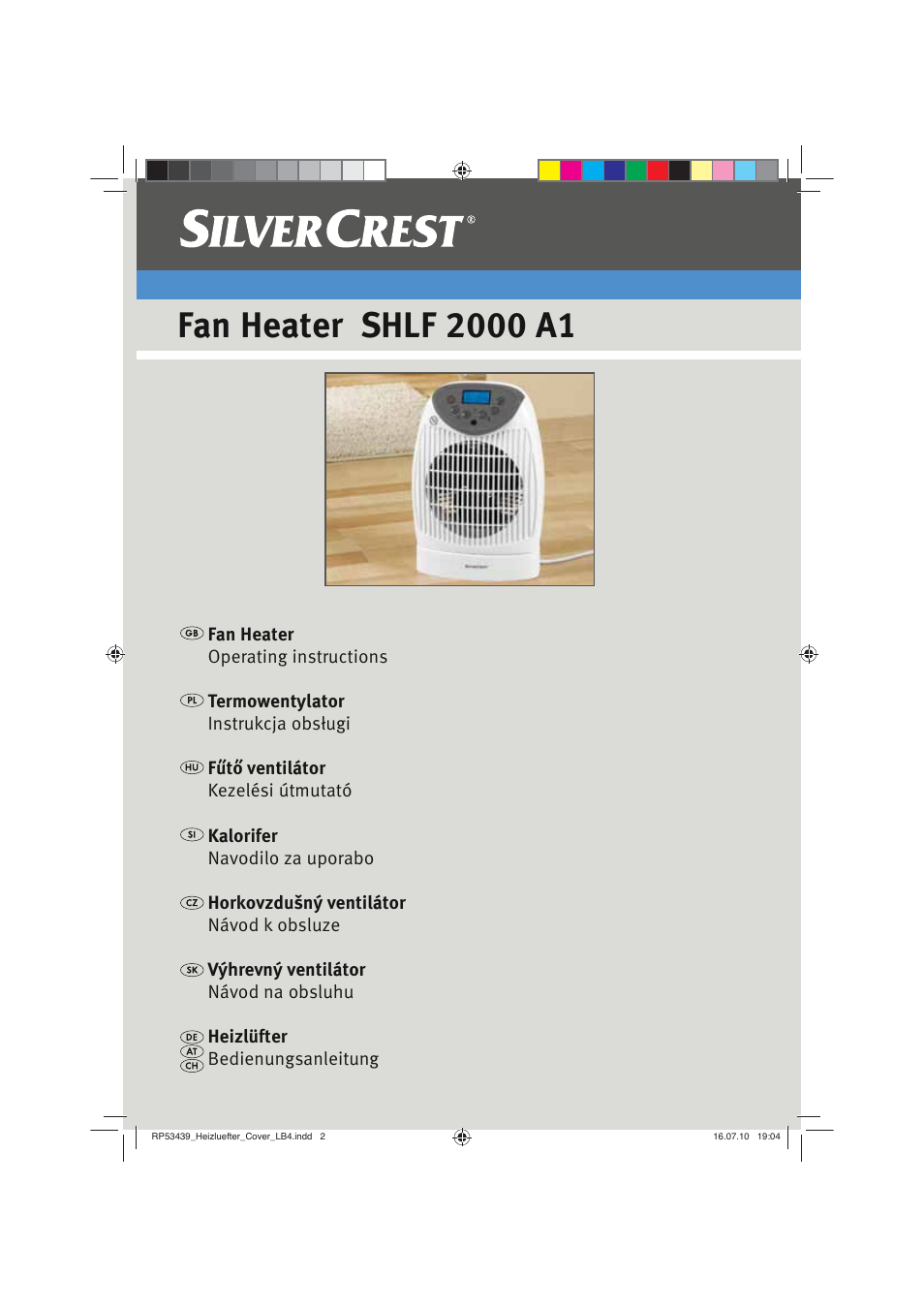 Silvercrest SHLF 2000 A1 User Manual | 78 pages