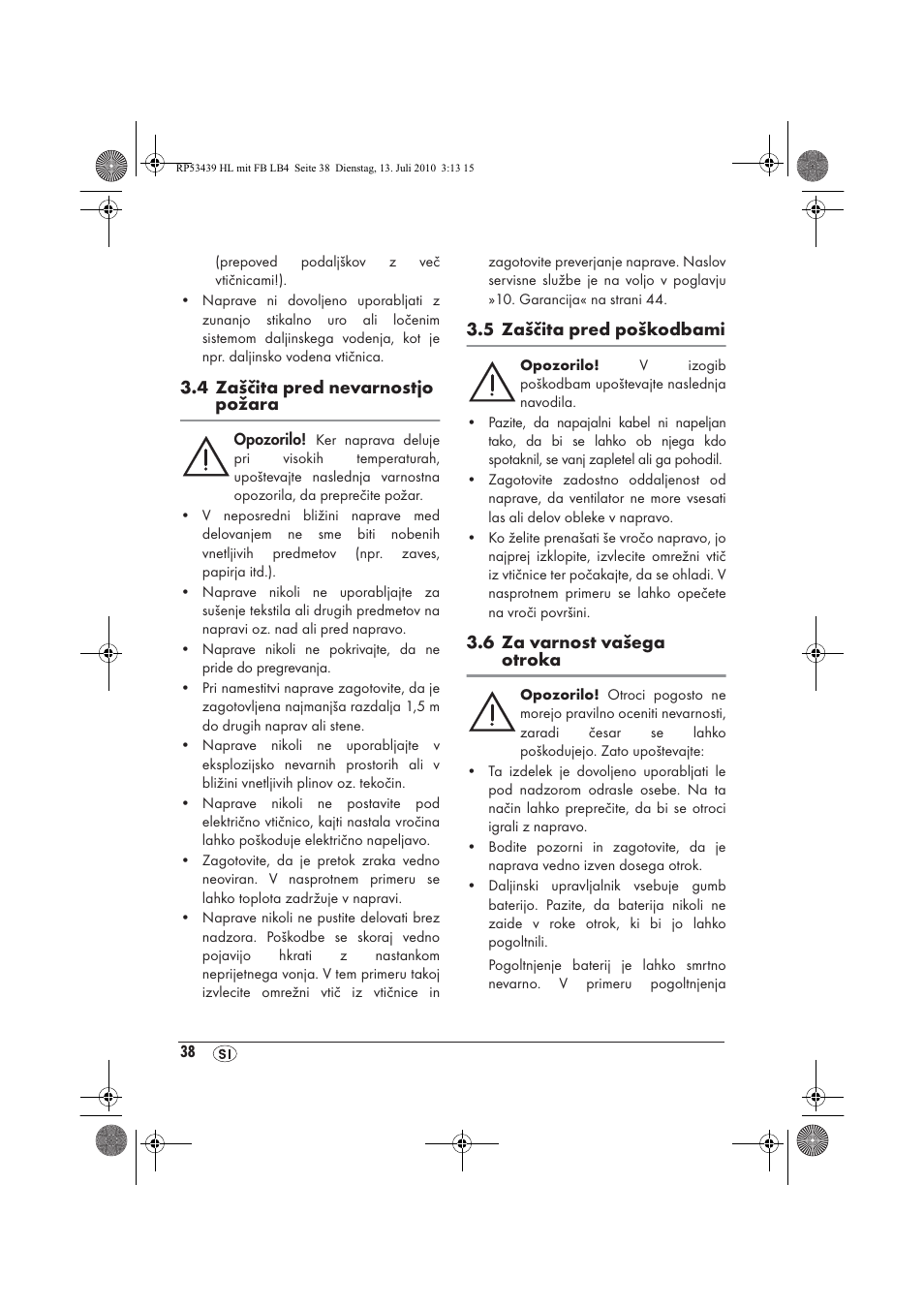 Silvercrest SHLF 2000 A1 User Manual | Page 40 / 78