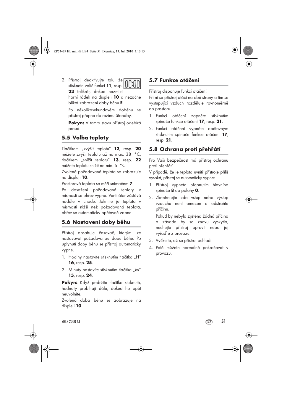 Silvercrest SHLF 2000 A1 User Manual | Page 53 / 78