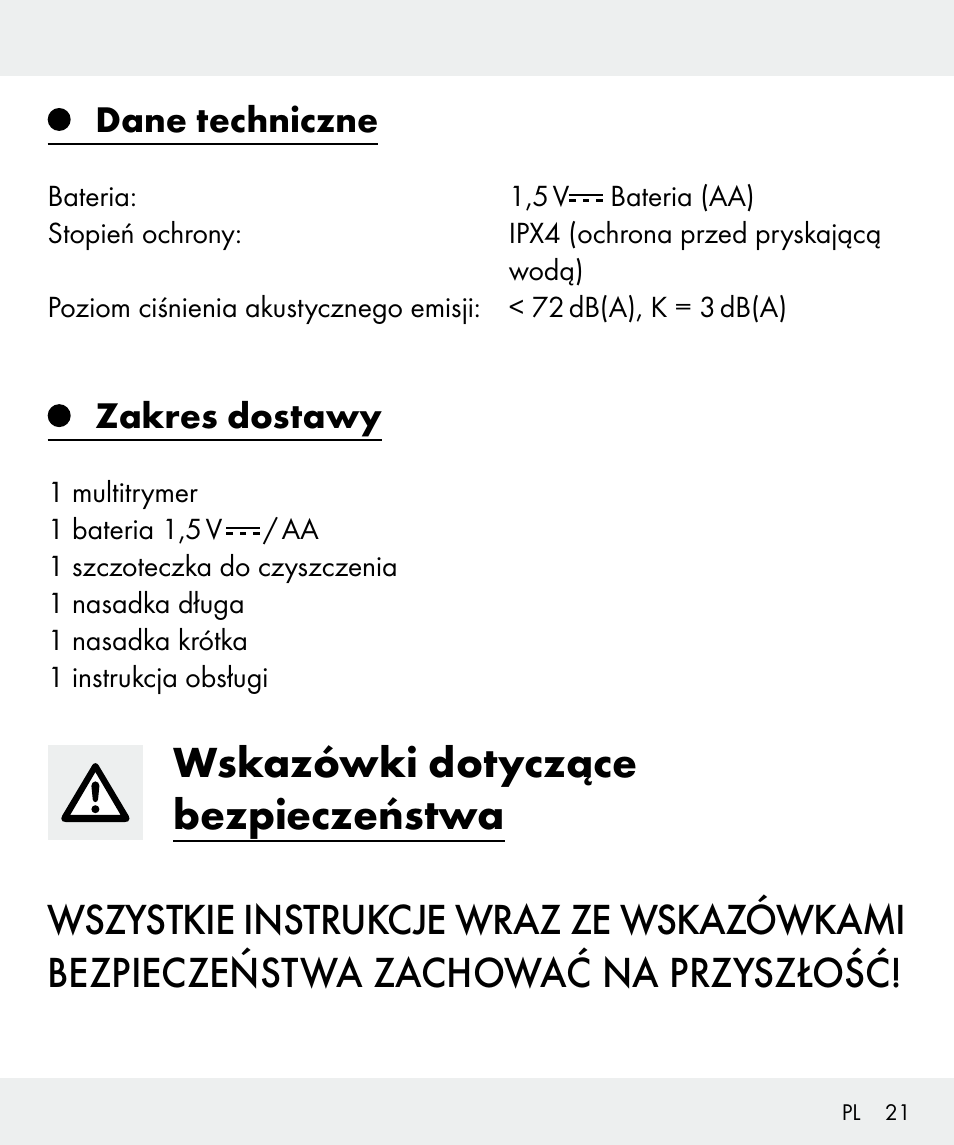 Silvercrest Z31635 User Manual | Page 21 / 96