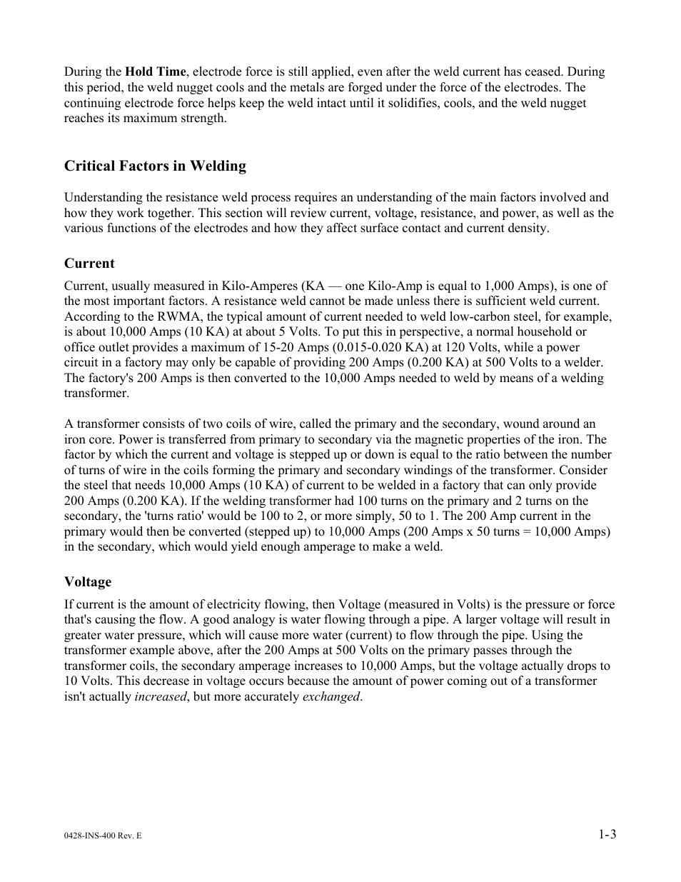 Dr. Livingstone, I Presume WELDWISE 2400 User Manual | Page 11 / 195