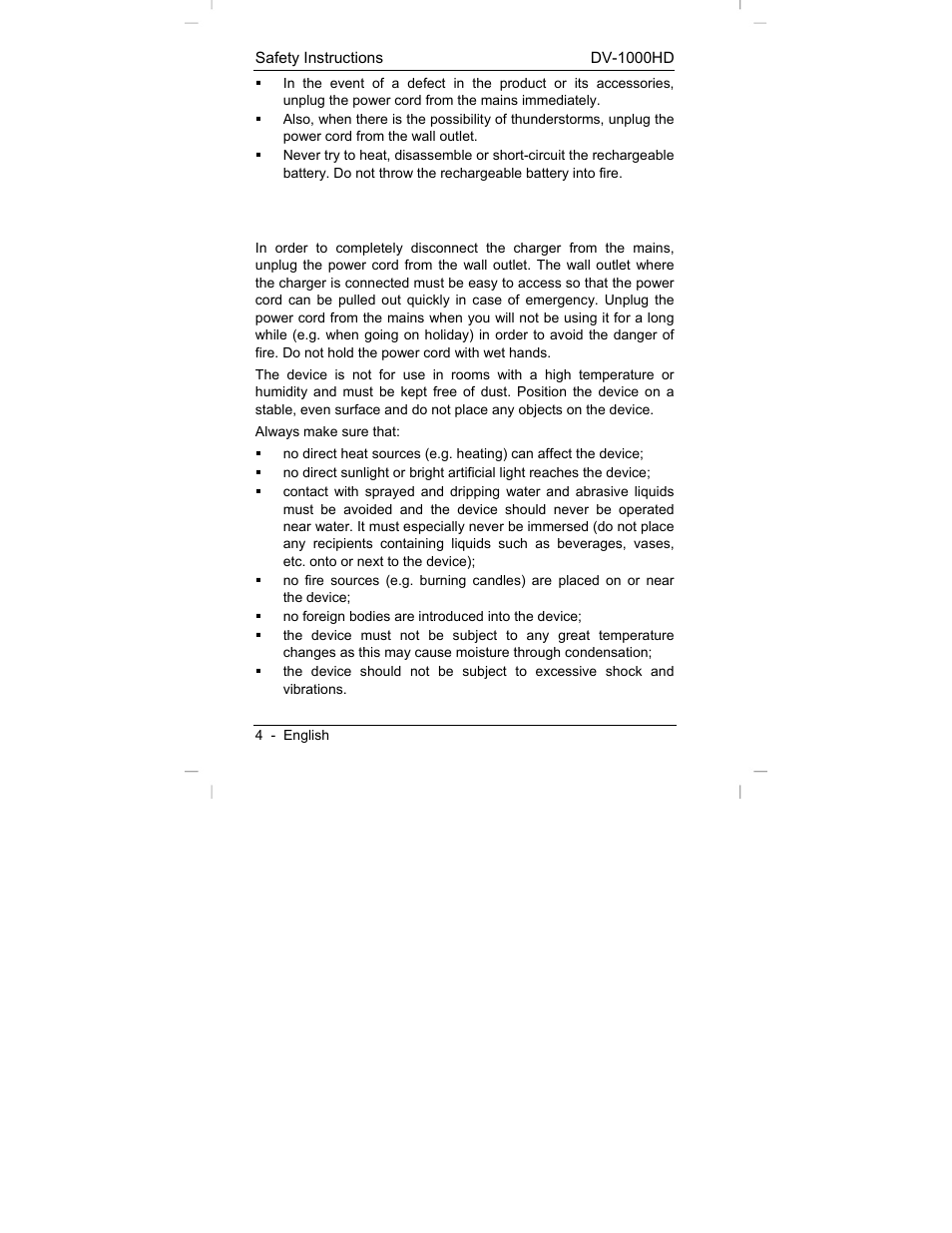 Silvercrest DV-1000HD User Manual | Page 6 / 44
