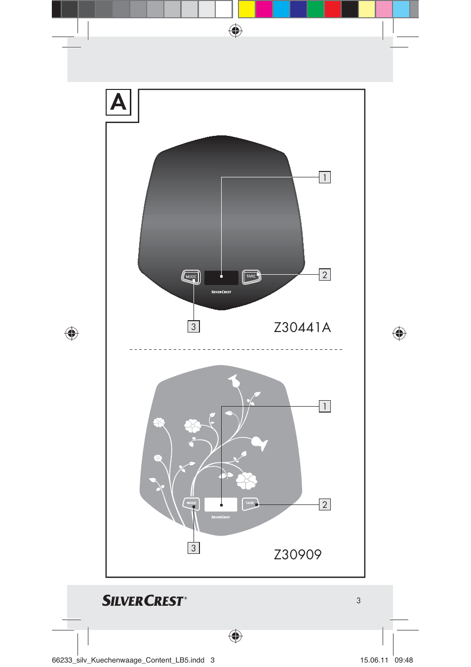 Silvercrest Z30441A User Manual | 58 pages