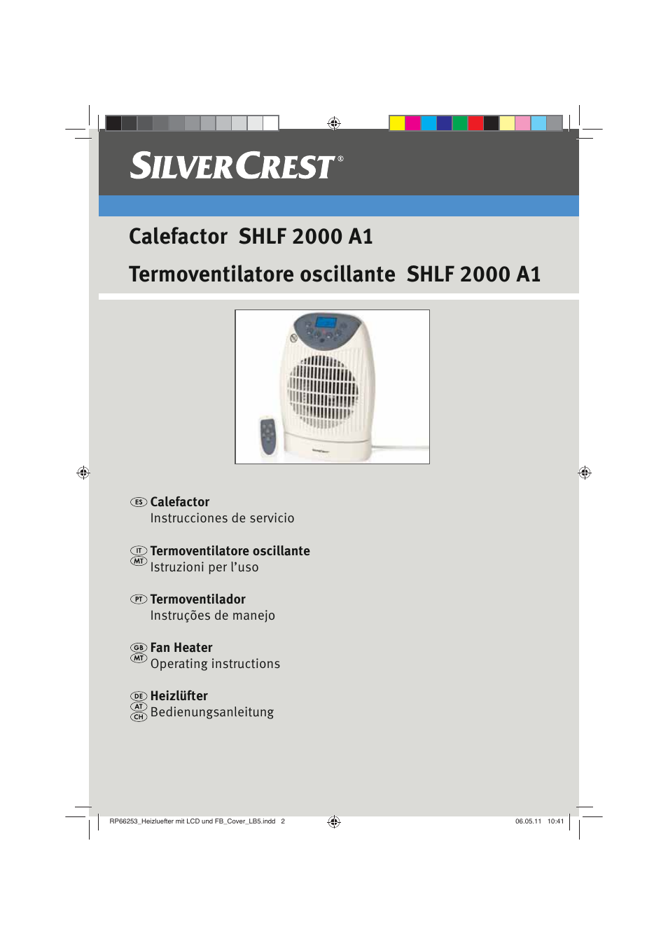 Silvercrest SHLF 2000 A1 User Manual | 58 pages