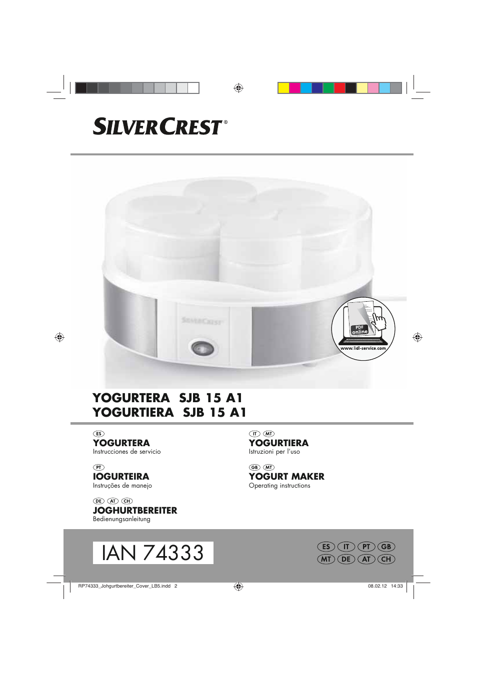 Silvercrest SJB 15 A1 User Manual | 46 pages