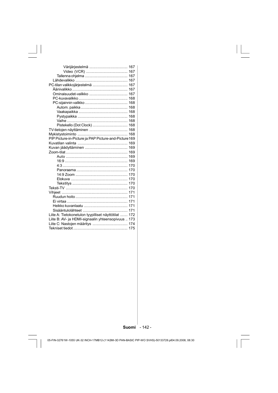 Dantax 32LCD V9 User Manual | Page 143 / 177