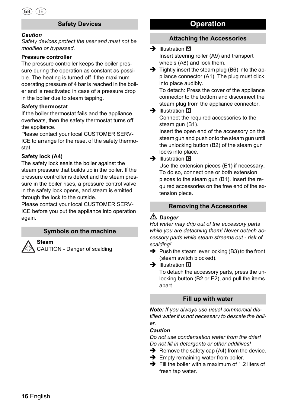 Operation | Silvercrest 37702 User Manual | Page 16 / 106