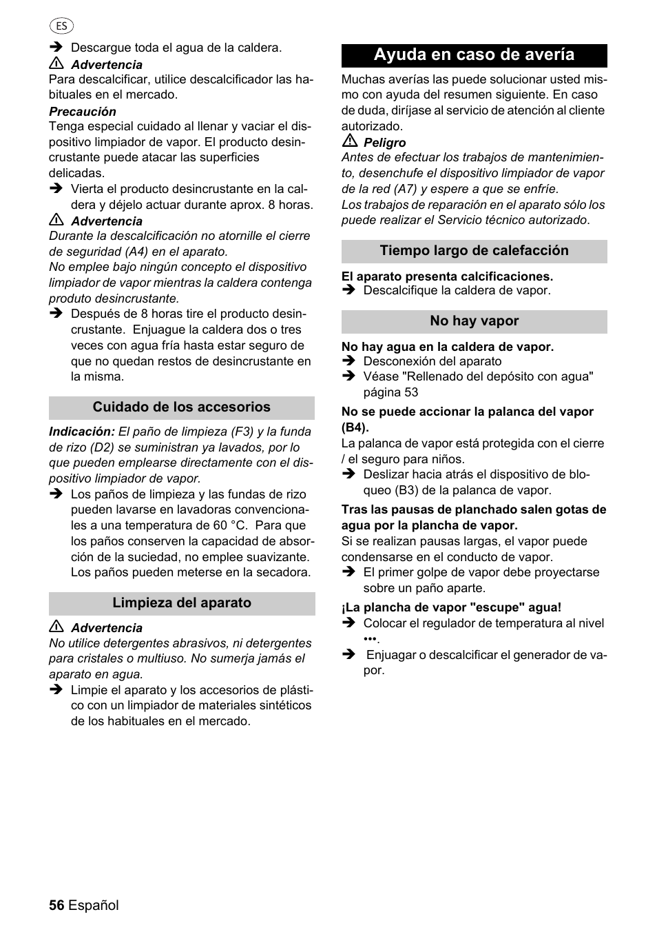 Ayuda en caso de avería | Silvercrest 37702 User Manual | Page 56 / 106