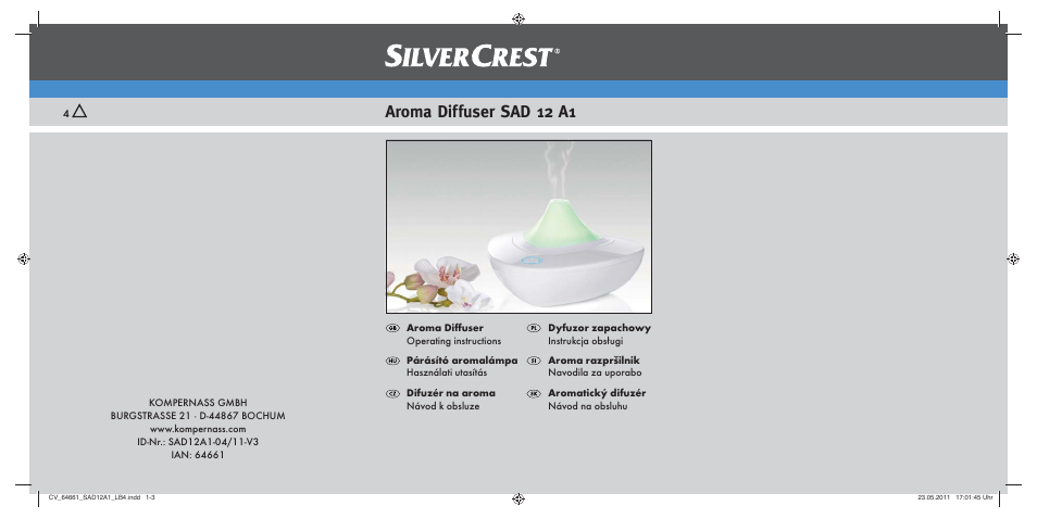 Silvercrest SAD 12 A1 User Manual | 86 pages