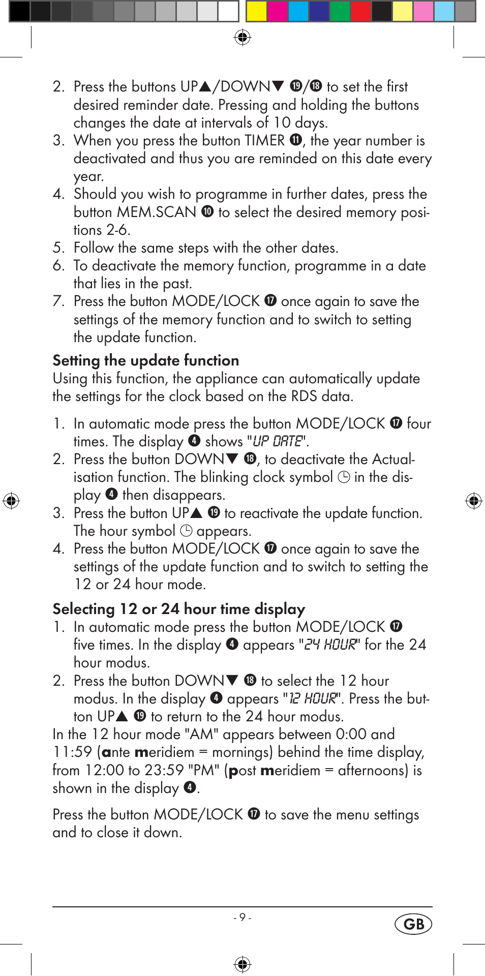 Silvercrest KH 2299 User Manual | Page 11 / 146